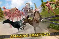 Stupid Goat Game: 3D Simulator Screen Shot 2