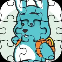 Funny Cartoons Jigsaw Puzzle Game Screen Shot 0