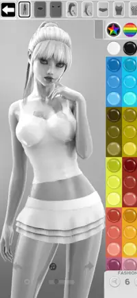 DressDoll: Cô gái mặc đồ 3D Screen Shot 0