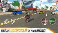 Motorcycle Real Simulator Screen Shot 0