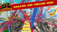 Roller Coaster Racing 3D 2 player Screen Shot 5