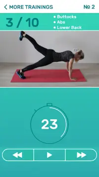 Home Workout - Video Lessons ⏱ Screen Shot 4