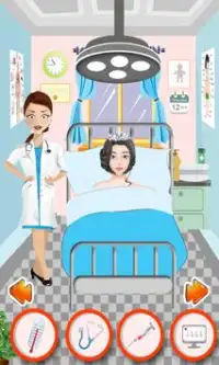 Bayi dokter putri permainan Screen Shot 1