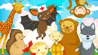 Médecin des animaux Jeux éducatif pour enfants Screen Shot 0