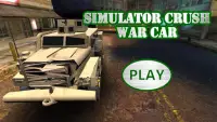 Simulator Bater Car War Screen Shot 2