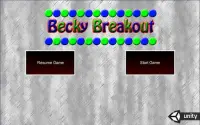 Becky Breakout Screen Shot 0