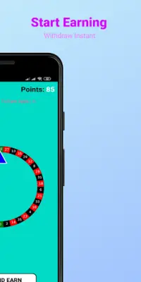 Wheel Game - Play & Earn Point Screen Shot 3