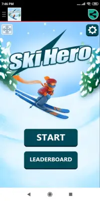 Ski Hero Game Screen Shot 1
