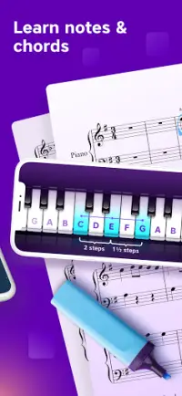 Pianoforte: impara a suonare Screen Shot 3