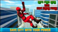 Rope Frog Hero Vice City Crime Fight: Spider Power Screen Shot 2