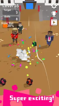 Touch Out - Simple dodge ball game Screen Shot 8