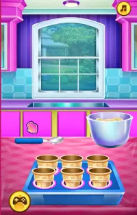आइसक्रीम निर्माता खेल - खाना पकाने का खेल Screen Shot 11