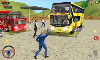 toerist buschauffeur spel - coach bus spellen Screen Shot 5