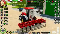 jeux de tracteur de village Screen Shot 3