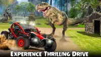 Dino Attack Survival Drive: Safari Land 2018 Screen Shot 0