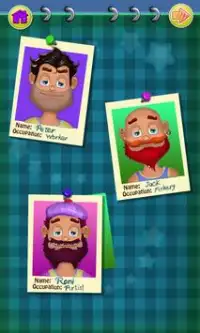 Jogos barba louca barbeador Screen Shot 1