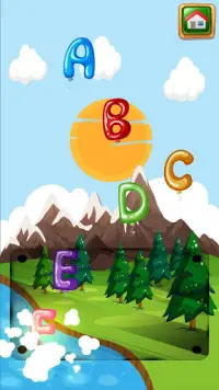 Educational Balloons: Alphabet Numbers Shapes Screen Shot 1
