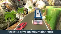 Police Bus Uphill Drive Simulator game Screen Shot 3