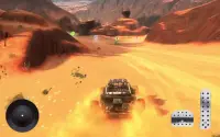 4x4のジープの運転ゲーム：砂漠サファリ Screen Shot 8