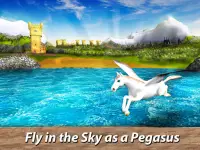 Simulador de Pegaso: Flying Horse Survival Screen Shot 8