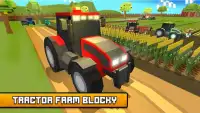 Traktor Tanah pertanian Simulator Kerajinan panen Screen Shot 3