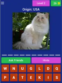 Cat Breed Quiz Game (Cat Game) Screen Shot 11