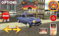 Old Mini Spor Car Driving City Screen Shot 2