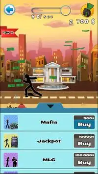 Stickman Tap Money Tycoon Screen Shot 0