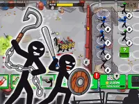 Stickman Defenders: Stick War Screen Shot 2