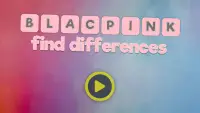 BLACKPINK Find Differences Game Screen Shot 0