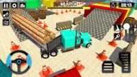 Log Transporter Truck Parking Screen Shot 3