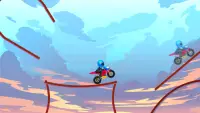 미친 자전거 경주 트릭 마스터 : 새로운 무료 게임 Screen Shot 3