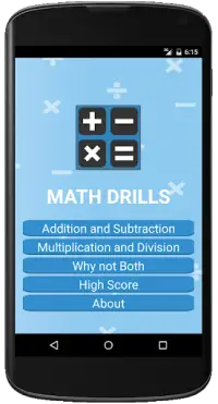 Math Drills Screen Shot 0