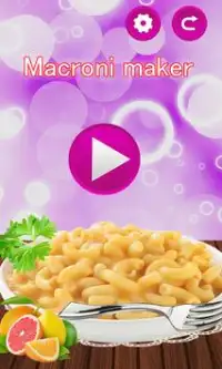 Macaroni Maker Screen Shot 0