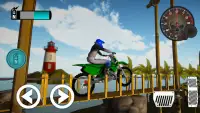 Moto BMX Spiele - Kunststück Screen Shot 3