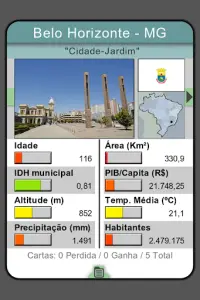 Top Cards - Cidades do Brasil Screen Shot 8