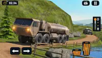 आर्मी ट्रक गेम - Army Games Screen Shot 15
