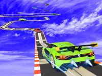 빠른 시뮬레이터 자동차 스턴트-메가 램프 스턴트 게임 Screen Shot 0