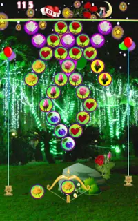 The bubbles and roses – Free game for android Screen Shot 9
