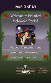 Haunted Halloween Party. Screen Shot 2