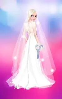 ❄ الزفاف الجليدية ❄ المجمدة فستان العروس حتى لعبة Screen Shot 5