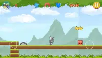 Fruit Cat Dash Jungle Screen Shot 2