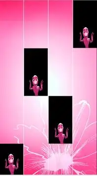 nuevo piano pink alien danme dame to cosita Screen Shot 0