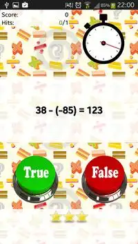 Math quiz - the challenge Screen Shot 1