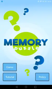 Memory Puzzle Screen Shot 4