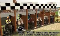 Horse Race Derby Action Screen Shot 0