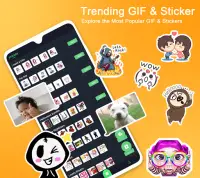 Emoji keyboard-Themes,Fonts Screen Shot 2