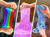How To Make Glitter Slime Maker Kids Screen Shot 1