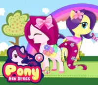 Rainbow Pony's New Dress Salon Screen Shot 4