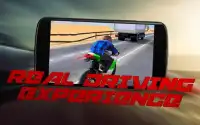 Motorbike Rider Highway 3D Traffic Race Simulator Screen Shot 1